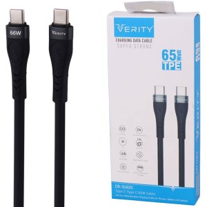 کابل تبدیل USB به USB-C وریتی کد CB-3162T-B طول 1.2متر
