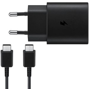 شارژر سامسونگ مدل EP-TA800 25W دو پین همراه کابل اصل